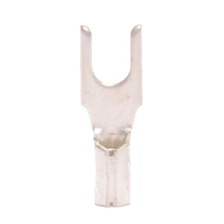 Hillsdale Terminal Fork Terminal, #6 Stud Size, 14 AWG, 600 V, 1000 PK 10142BZ